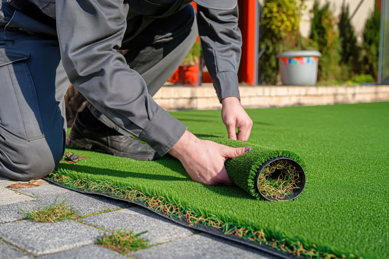 how to install artificial grass